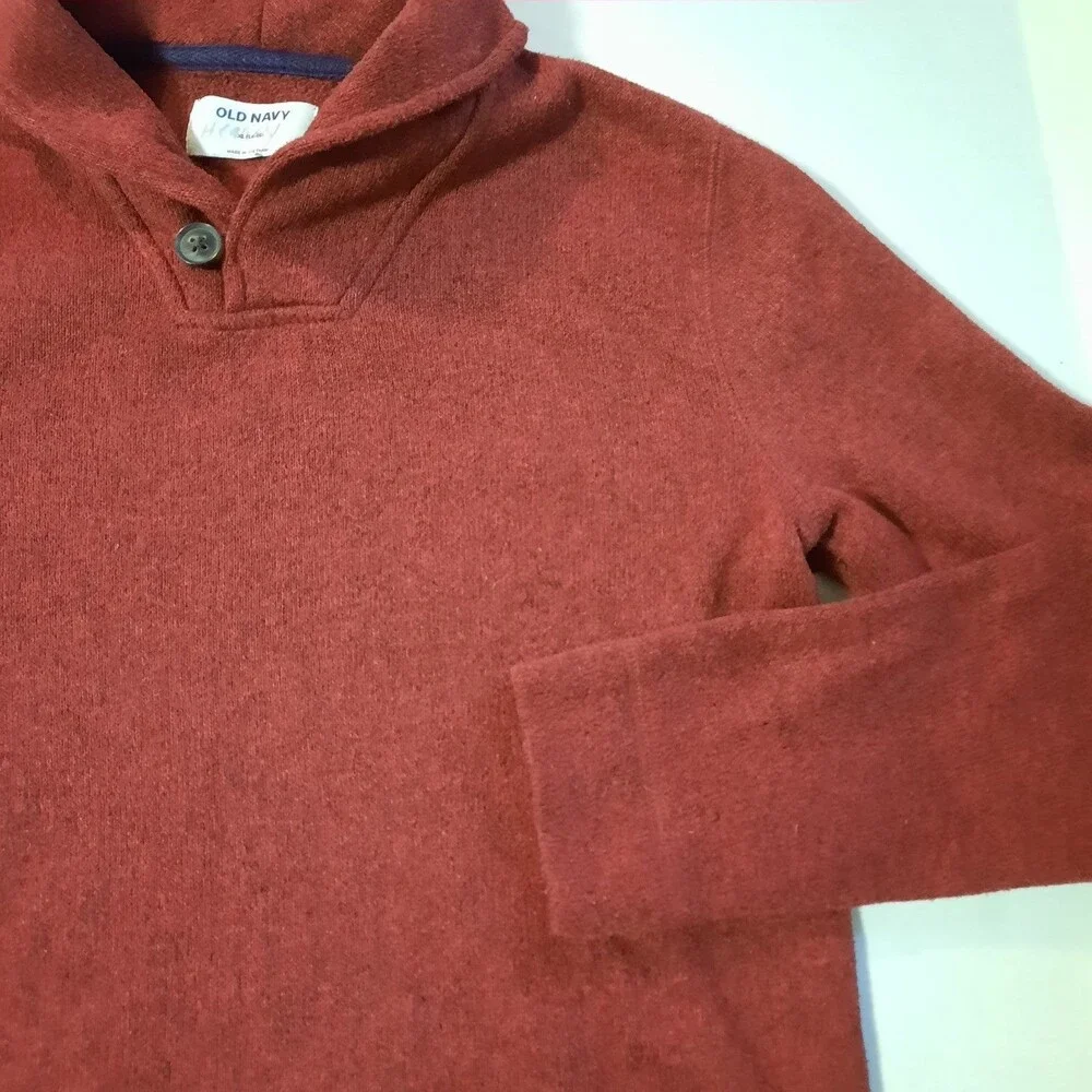 Old Navy Boys Cowl Neck Knit Sweater 14/16